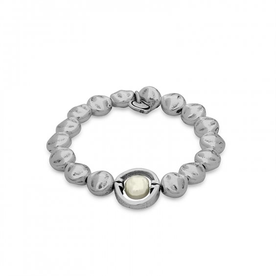 Bracciale Ciclon Donna Blanco Perla in Lega metallica Cristallo 211106-40-0 - 211106-40-0